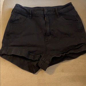 High waisted shorts